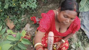 My Indian wife outdoor fucking sex