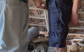 Mike Visits the Straight Married Farmer and He Fucks His Face in the Barn Until He Cums on His Face -5th Visit-