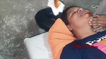 Depiladora pela primeira vez quase morri de dor . Depilação anal e vaginal parte 2