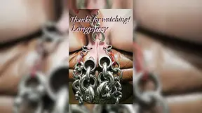 Longpussy  Letting Channing from Tantaly stuff his little cock all the way in while subby watches