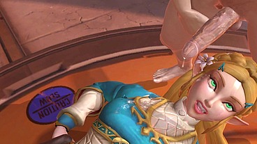 Princess Zelda's Legendary Blow job