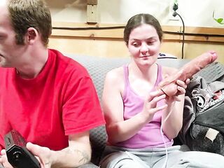 Couples thoughts on 9.5 autolube sex toy by hismith