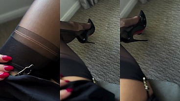 👄 Focus like your future depends on it, because it does 🖤👠👠👠