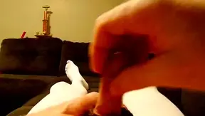 Alan Shows Off Intense Handjob and Close–Up Cumshot in Gay Masturbation Session