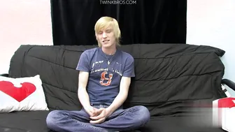 Dustin Dibella Twink Interview and Hardcore Blowjob