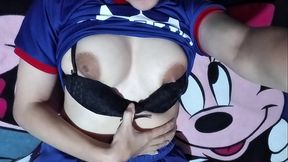 ESPER&Eacute_ A QUE EL CORNUDO SALIERA DE CASA PARA DARLE MI CO&Ntilde_O A LA POLLA GRANDE ( SHEER COMPLETE VERSI&Oacute_N)