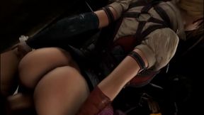 3D Harley Quinn Fucks Batman in Anime Style Cartoon Adventure
