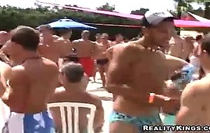 Horny ivan in this hot pool sex party turned orgy ...