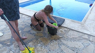 Holiday - Our angels not only want cum but also our piss
