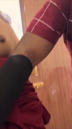 She's in party but I fucked her in Public Bathroom   Clip 2