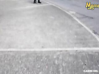 Carne Del Mercado - Nerdy Small Colombiana Picked Up And Drilled Hard