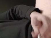 Masterbating in public bathroom at home depot