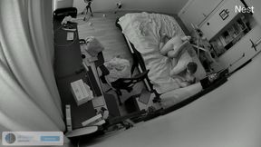 Twink Couple Caught Fucking on Nest Camera Bare with Deep Breeding and Hands Free Cumshot!