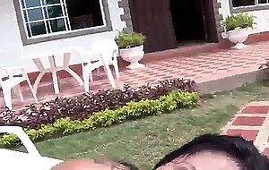 Colombian girl cielo gives an amazing no hand bj
