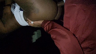 Garoto se Deu Bem Pegou a Negra mais gostosa da festa e comeu