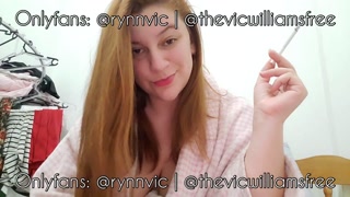 Brazilian bbw smoking and playing with her big natural boobs