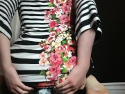 Cute and Thick Femboy Dresses up and Uses Some Toys!
