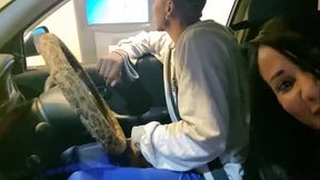 ESPERTO  me fez de instrutora  de auto escola e pagou a corrida com PIROCACARD. Completo XV  Red..