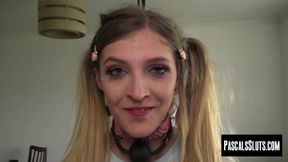 Skinny teen Rhiannon Ryder has herself dominated and roughly fucked like never before