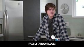 Stepmom Penny Barber Surprises Stepson Tyler Cruise in a Wild Kitchen Adventure!
