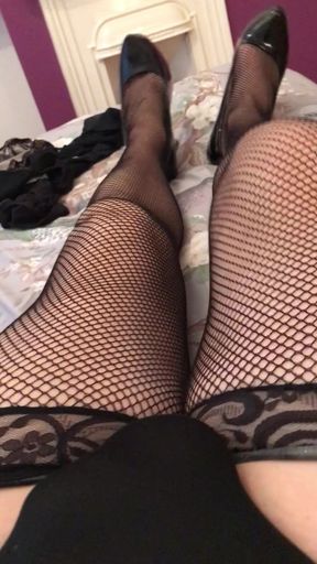 wife&#039;s micronet stockings