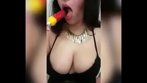 Fat Bitch Consuming Carbohydrates