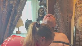 Part 4:- Domina secures Booboo in the dungeon.