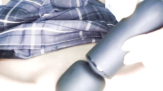 Hot college girl Tease - Sexy Cosplay Role Play with Japanese Model Jun Kitagawa