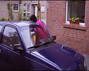 Masked German Babe Assfucked Before a Facial