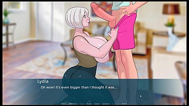 SexNote [ Taboo Hentai game PornPlay ] Ep.26 my step grandma loves facial cumshot
