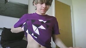 twink jerking on cam