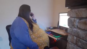 SSBBW secretary humiliated at work by boss - fantasy