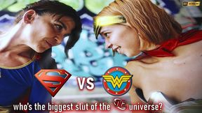 SUPERGIRL versus WONDERWOMAN who's the biggest slut of the DC universe? (INTRO)