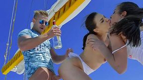 MASSIVE BOAT ORGY WITH TOP EUROPEAN MODELS