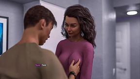 Bimbo Dream #04: Masturbating to MILF's huge fake tits