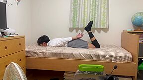 Chinese CD hogtied and vibed