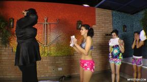 Giantess Cinthia and Her Huge and Deadly Dangerous Hands