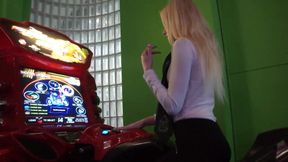 A Day in the Life of a Blonde Cockslut