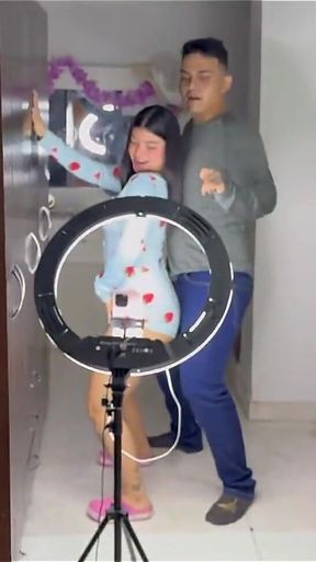 A Live Home Broadcast Gets Out of Control and End in Sex with Your Brother-in-law