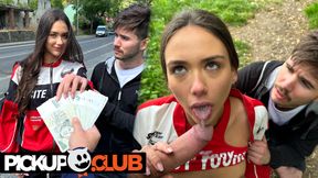 Hot Vixi Rafi Cheats on Her Broke Cuck Boyfriend with a Stanger