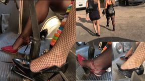 Cranking 06 -  two girl in nylons and high heels (complet: part 1 and 2)