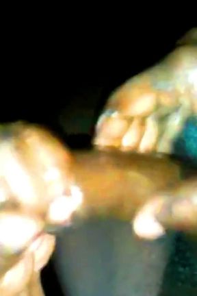 I can't believe he did this! Big black gay big dick amateur BBC cum load PT jerk s