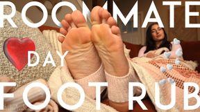 Kate - Roommate Valentine's Day Foot Rub: Part 1 (MP4)