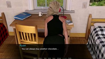 Lancaster Boarding House 1 - Game Intro: Ryan Meets Chloe &amp_ Feels Her Big Breasts