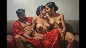 Stepmom gives blowjob and gets her wet pussy fucked and cummed on her tits