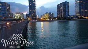 my exhibitionist wife helena price and her friend giving public hanjobs to strangers outside our beach hotel while i film!!!