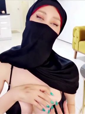 Hijab Sex with Suck Dick Come in Face
