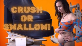 Crush And Swallow! Ft Lana Blade - 4K