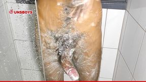 magrinho dotado batendo punheta depois de chegar da faculdade - completo