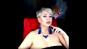 my wife is a cool webcam slut-12 .!. )) wild milf dancing with naked big tits...))